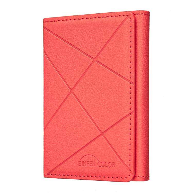 BFK24 Diamond Embossed Magsafe Magnetic Leather Card Bag