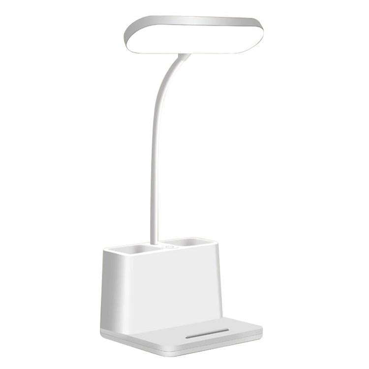LED 3-color Pen Holder Desk Lamp Smart Voice Control Light, SD829P