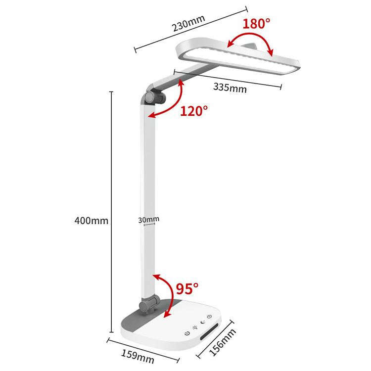 Foldable LED No Flicker AA Grade Eye Protection Study Desk Lamp, SD903B