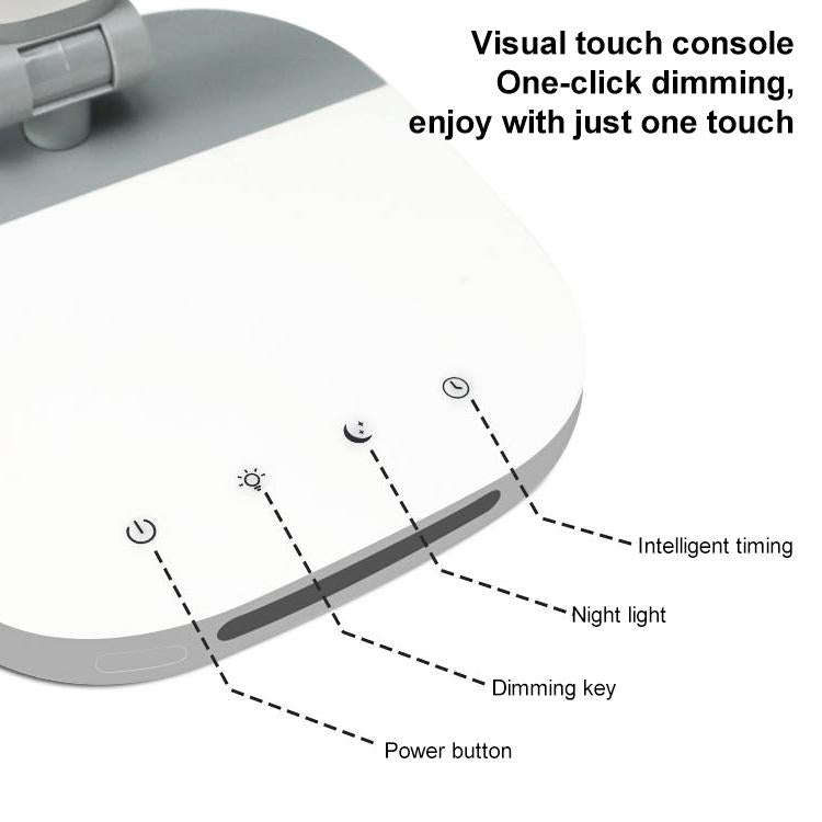 Foldable LED No Flicker AA Grade Eye Protection Study Desk Lamp, SD903B