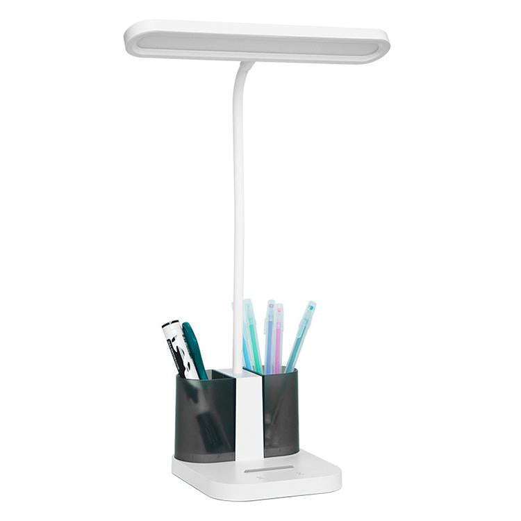 Double Pen Holder USB Rechargeable LED Study Desk Lamp, SD905