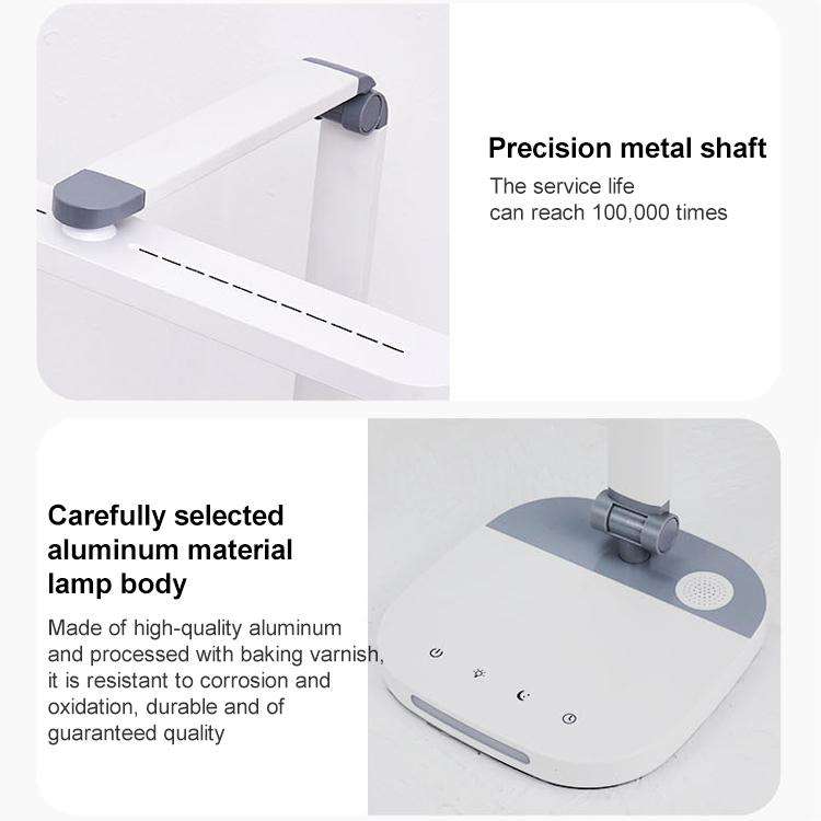 Smart Voice Control Five Brightness AA-Grade Eye Protection LED Desk lamp, SD903AB