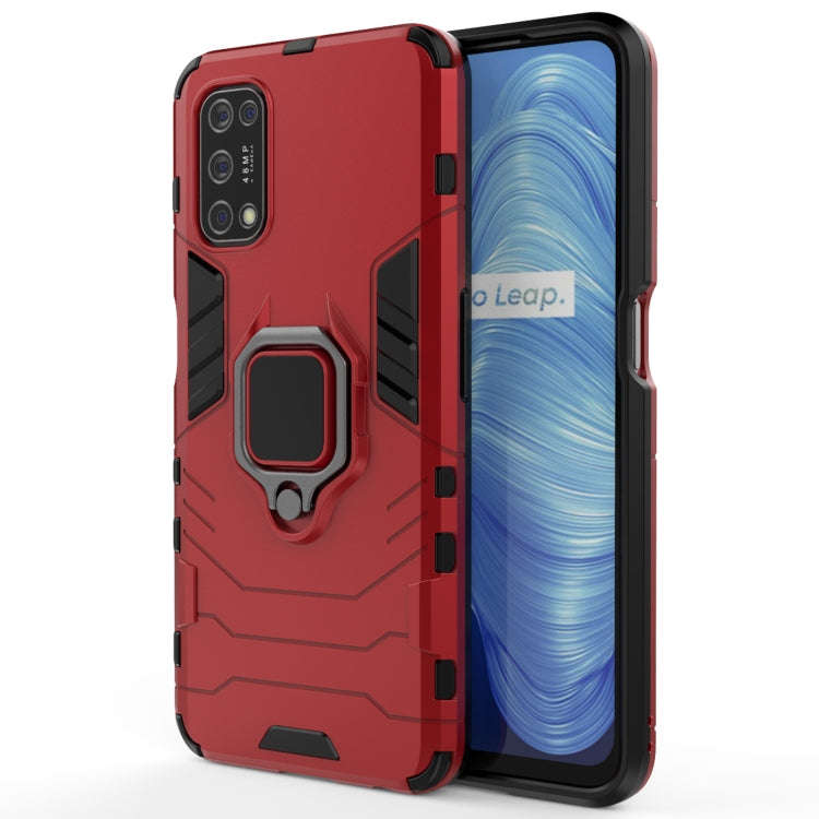 PC + TPU Shockproof Protective Case with Magnetic Ring Holder, For Xiaomi Poco X3 NFC, For OnePlu...