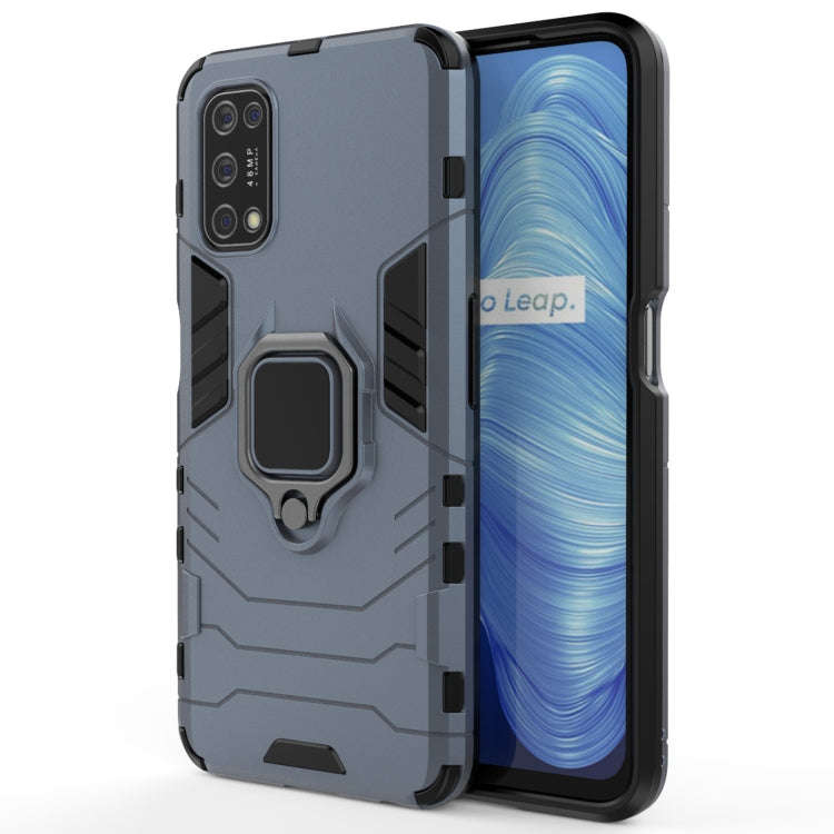 PC + TPU Shockproof Protective Case with Magnetic Ring Holder, For Xiaomi Poco X3 NFC, For OnePlu...