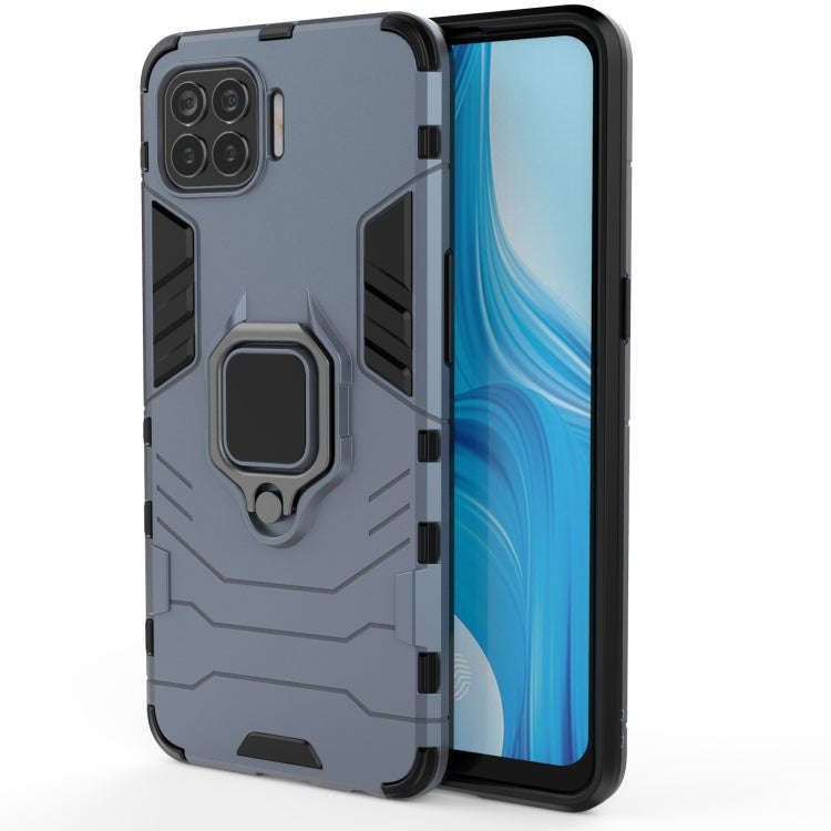 PC + TPU Shockproof Protective Case with Magnetic Ring Holder, For Xiaomi Poco X3 NFC, For OnePlu...