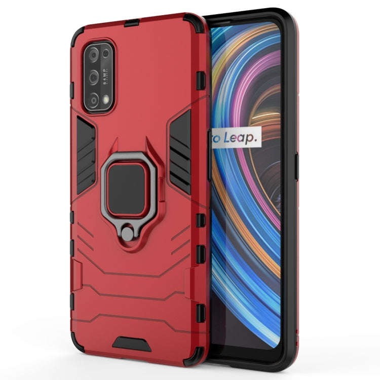 PC + TPU Shockproof Protective Case with Magnetic Ring Holder, For Xiaomi Poco X3 NFC, For OnePlu...