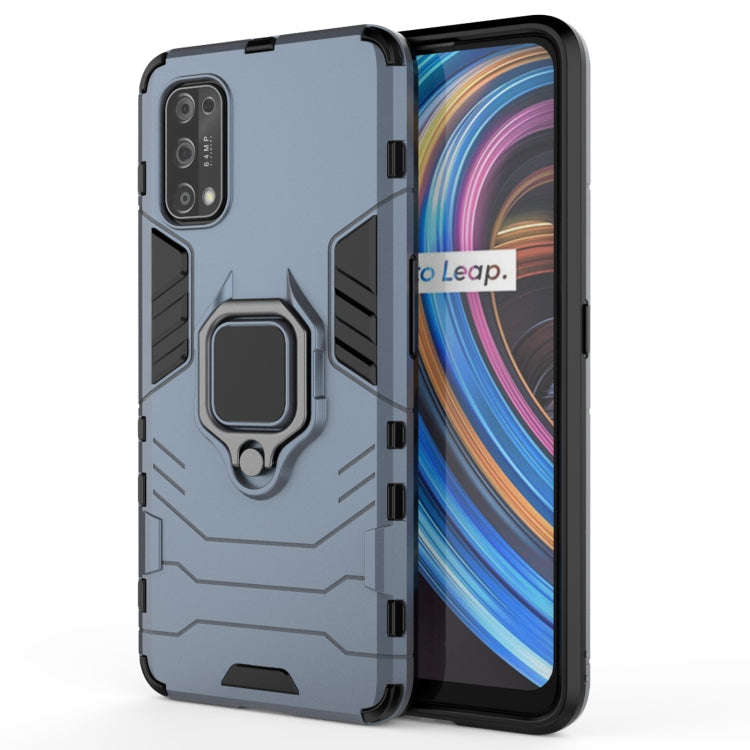 PC + TPU Shockproof Protective Case with Magnetic Ring Holder, For Xiaomi Poco X3 NFC, For OnePlu...
