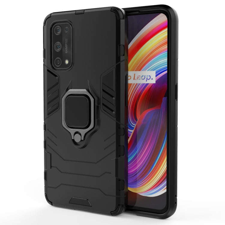 PC + TPU Shockproof Protective Case with Magnetic Ring Holder, For Xiaomi Poco X3 NFC, For OnePlu...