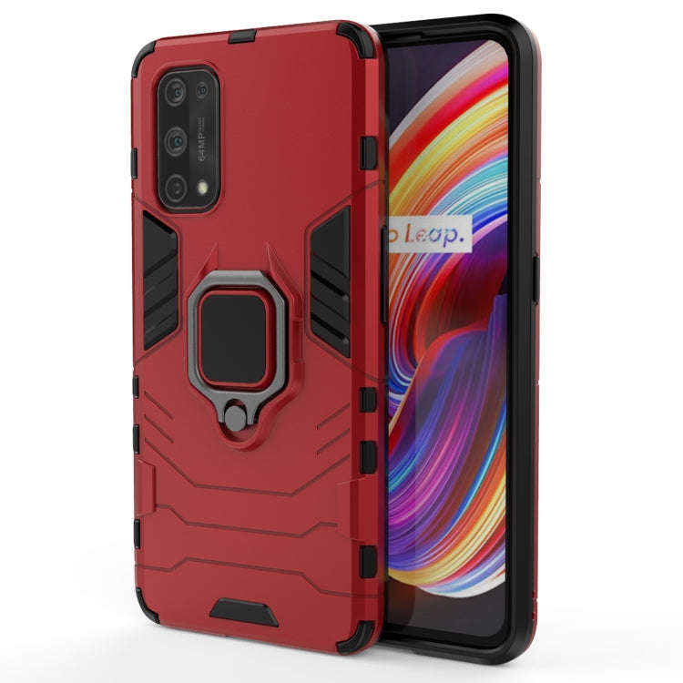 PC + TPU Shockproof Protective Case with Magnetic Ring Holder, For Xiaomi Poco X3 NFC, For OnePlu...