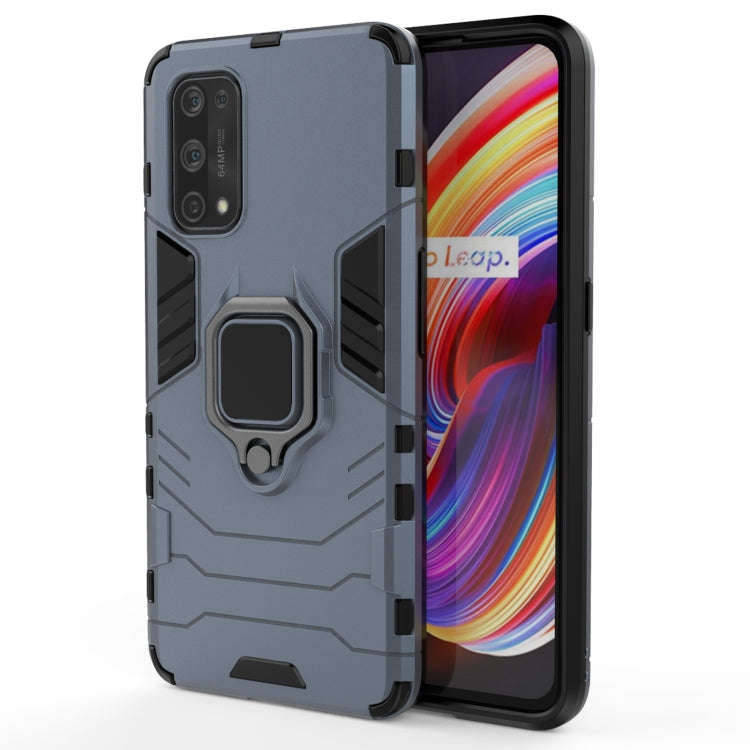 PC + TPU Shockproof Protective Case with Magnetic Ring Holder, For Xiaomi Poco X3 NFC, For OnePlu...