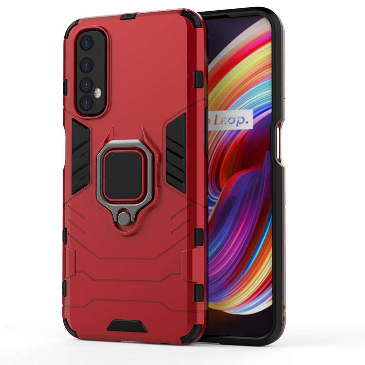 PC + TPU Shockproof Protective Case with Magnetic Ring Holder, For Xiaomi Poco X3 NFC, For OnePlu...