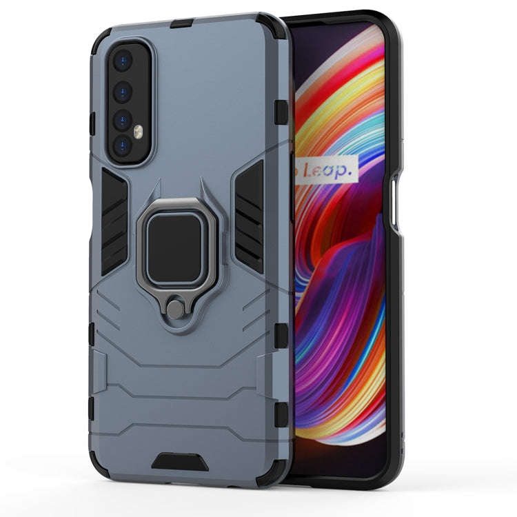 PC + TPU Shockproof Protective Case with Magnetic Ring Holder, For Xiaomi Poco X3 NFC, For OnePlu...
