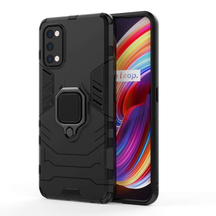 PC + TPU Shockproof Protective Case with Magnetic Ring Holder, For Xiaomi Poco X3 NFC, For OnePlu...
