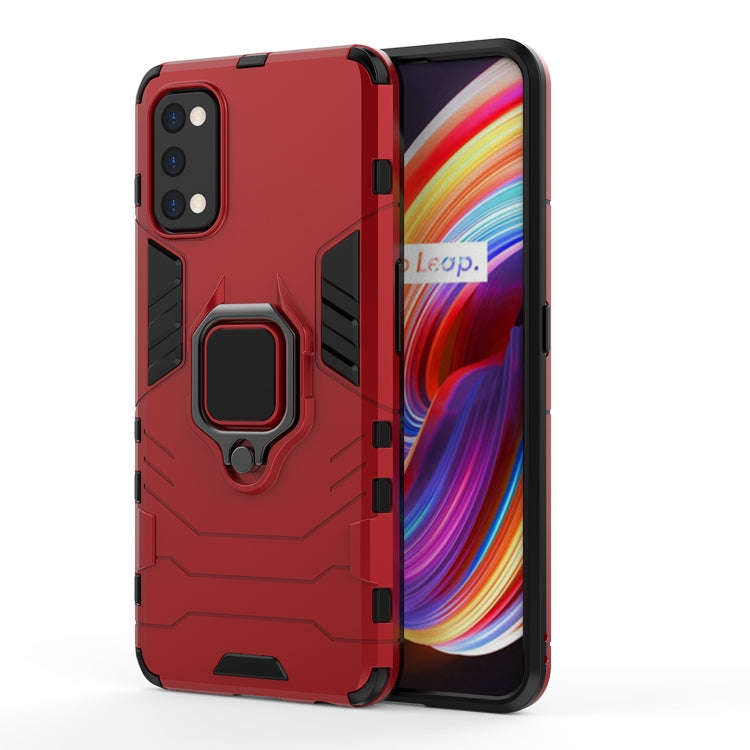 PC + TPU Shockproof Protective Case with Magnetic Ring Holder, For Xiaomi Poco X3 NFC, For OnePlu...