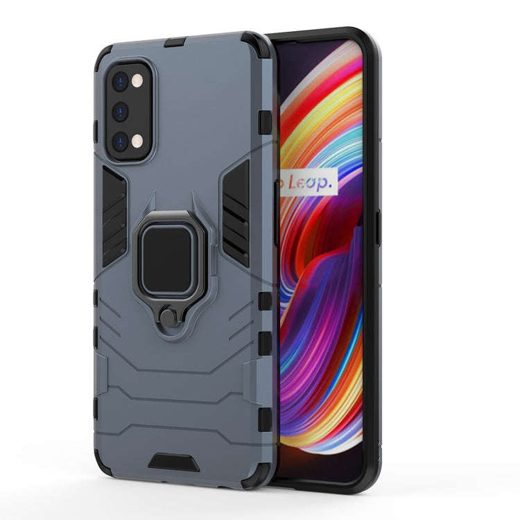 PC + TPU Shockproof Protective Case with Magnetic Ring Holder, For Xiaomi Poco X3 NFC, For OnePlu...