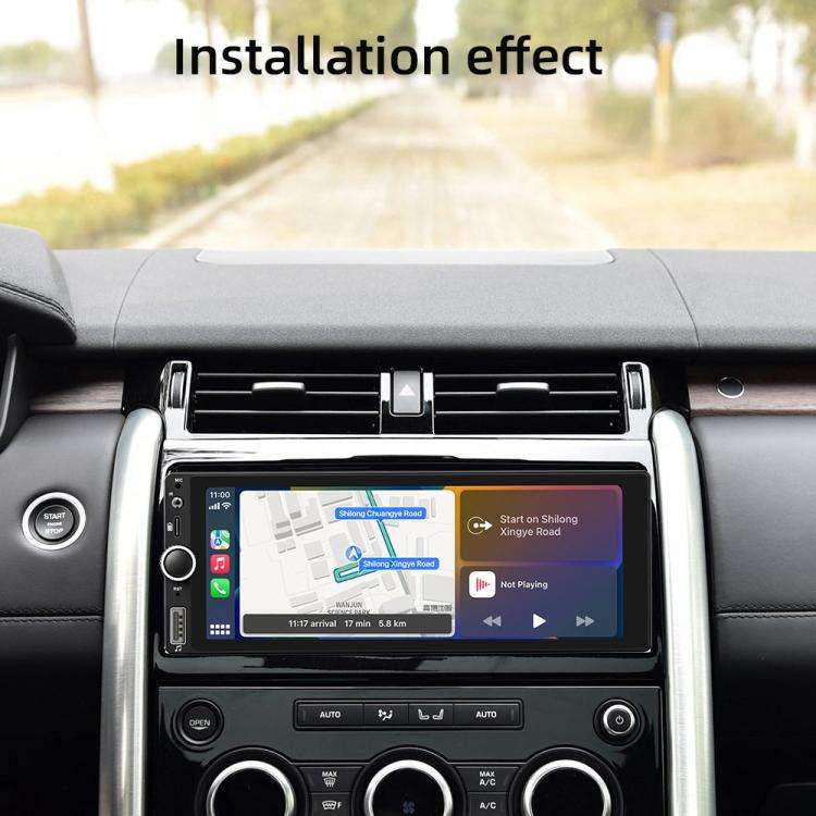 F6021 6.86 inch IPS Screen Car 1Din MP5 Player Support CarPlay & Android Auto, F6021