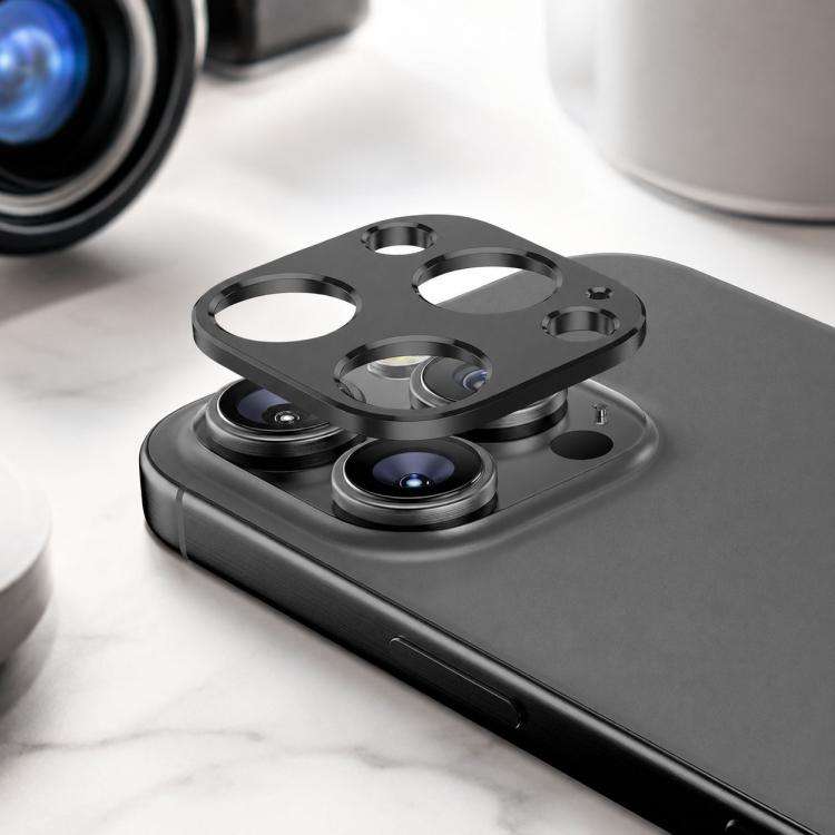XDcase Titanium Alloy Hollow Camera Lens Protector, For iPhone 16 Pro / 16 Pro Max