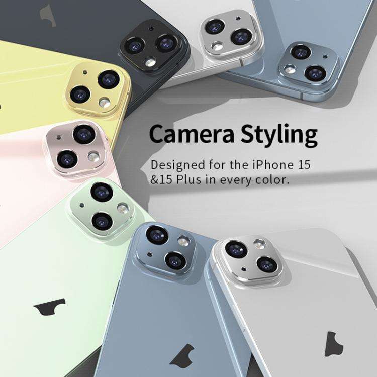 XDcase Titanium Alloy Hollow Camera Lens Protector, For iPhone 16 Pro / 16 Pro Max