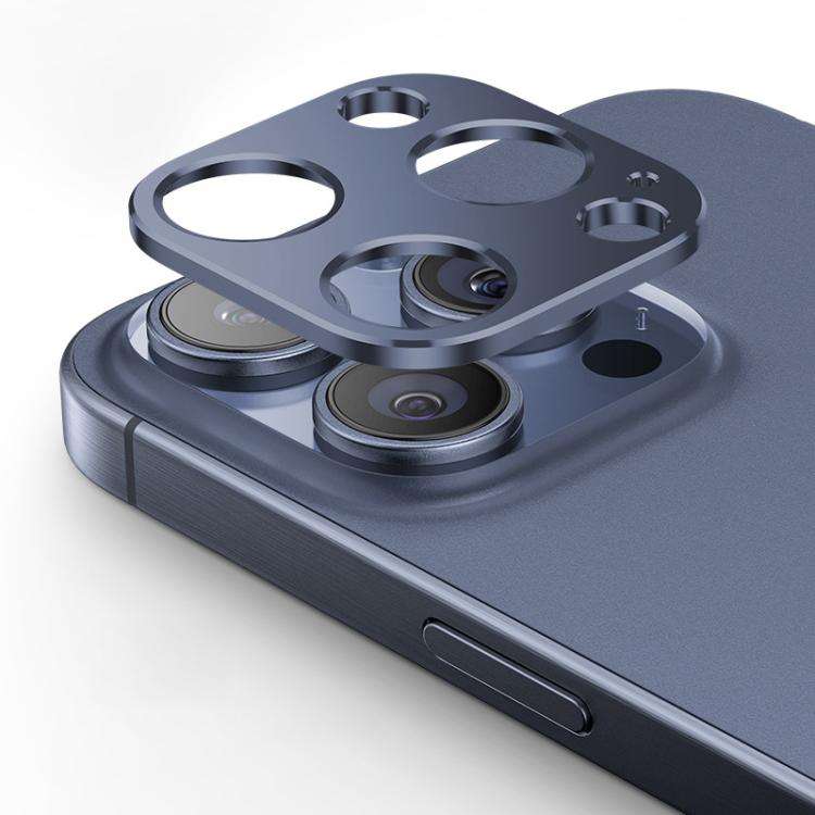 XDcase Titanium Alloy Hollow Camera Lens Protector, For iPhone 15 Pro / 15 Pro Max