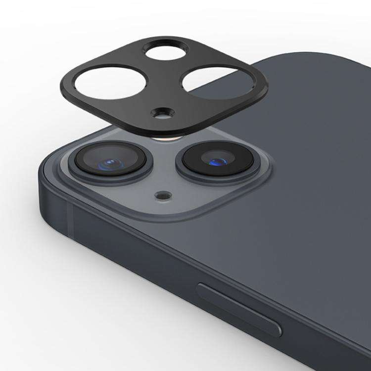 XDcase Titanium Alloy Hollow Camera Lens Protector, For iPhone 14 / 14 Plus