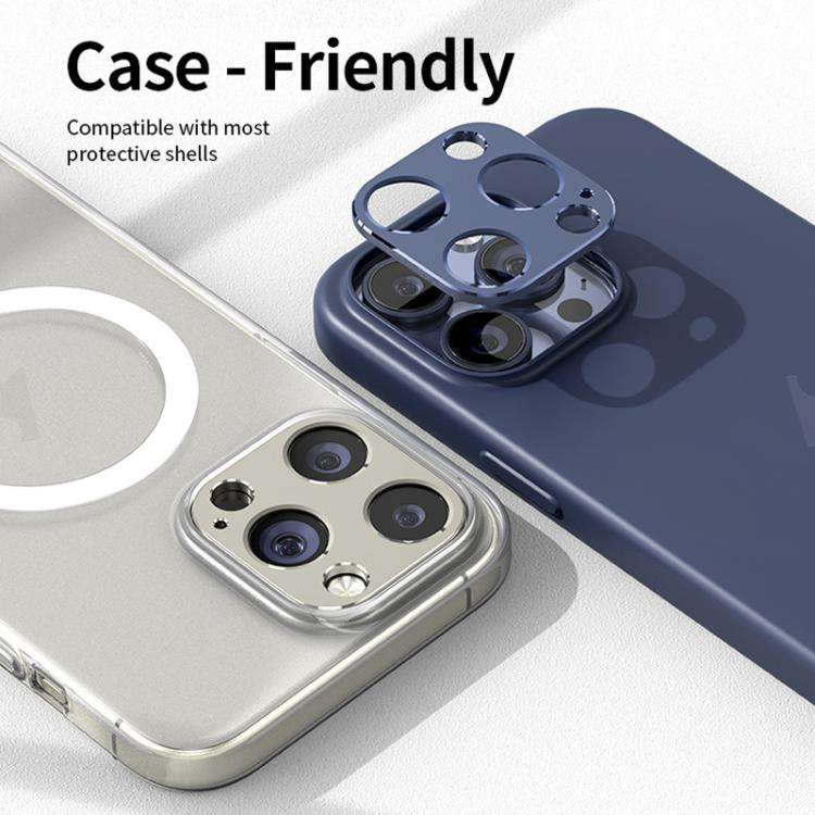 XDcase Titanium Alloy Hollow Camera Lens Protector, For iPhone 13 Pro / 13 Pro Max