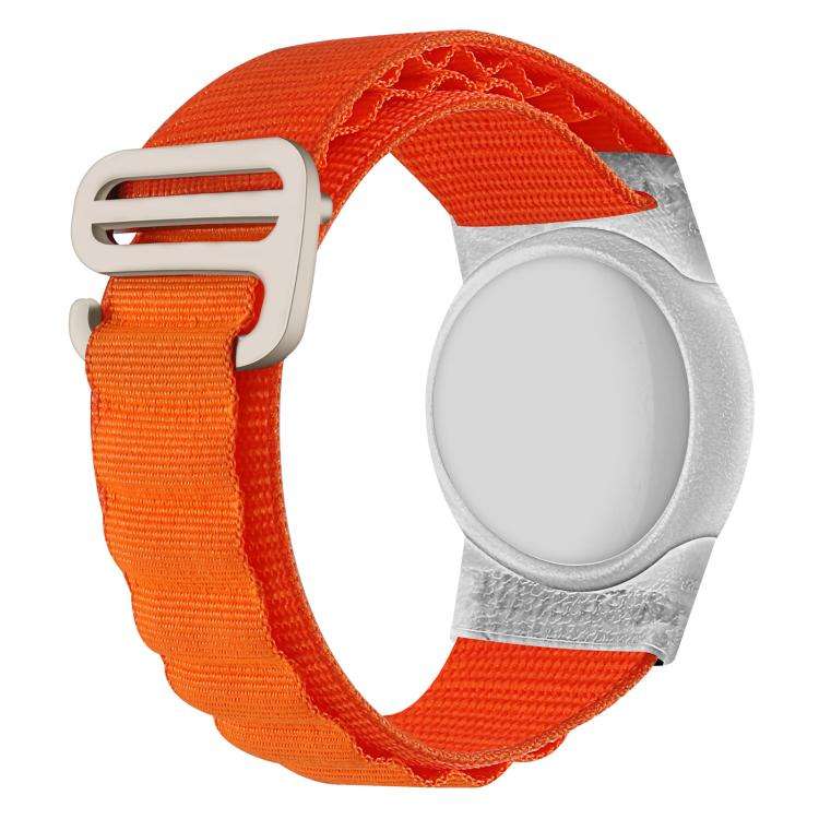 xDfind Silver Buckle Loop Nylon Band Style Anti-lost Tracker Protective Cover, For AirTag 2nd Gen...