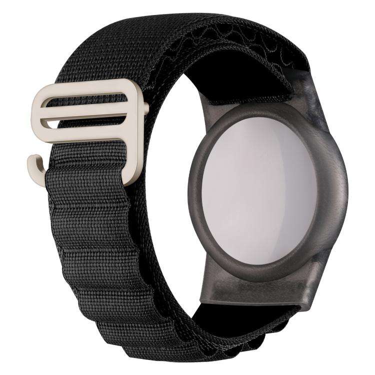 xDfind Silver Buckle Loop Nylon Band Style Anti-lost Tracker Protective Cover, For AirTag 2nd Gen...