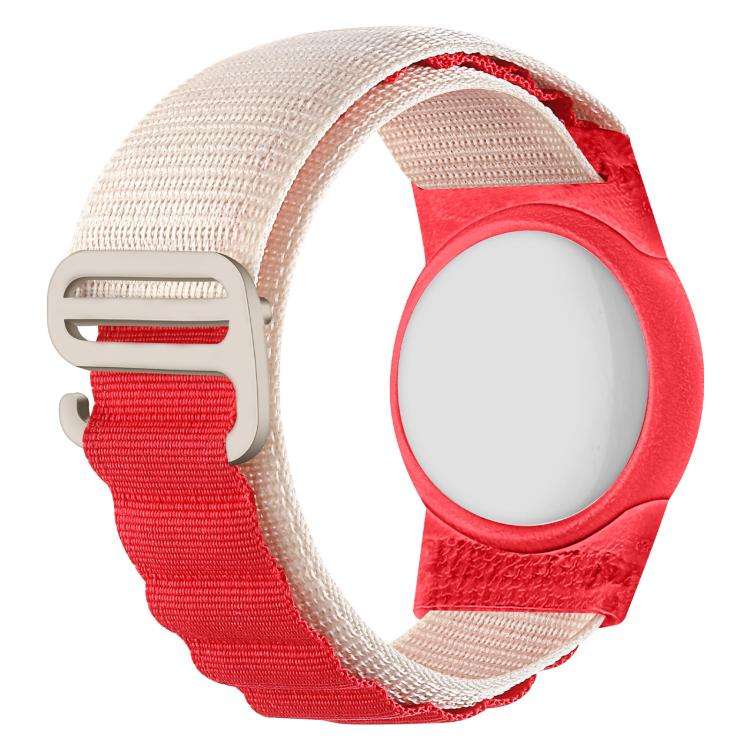 xDfind Silver Buckle Loop Nylon Band Style Anti-lost Tracker Protective Cover, For AirTag 2nd Gen...