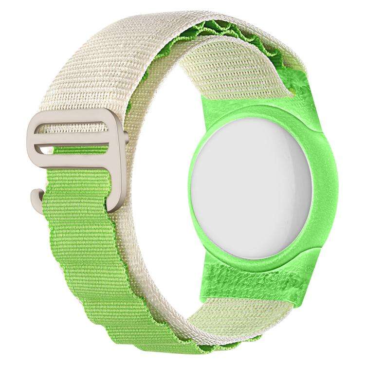 xDfind Silver Buckle Loop Nylon Band Style Anti-lost Tracker Protective Cover, For AirTag 2nd Gen...
