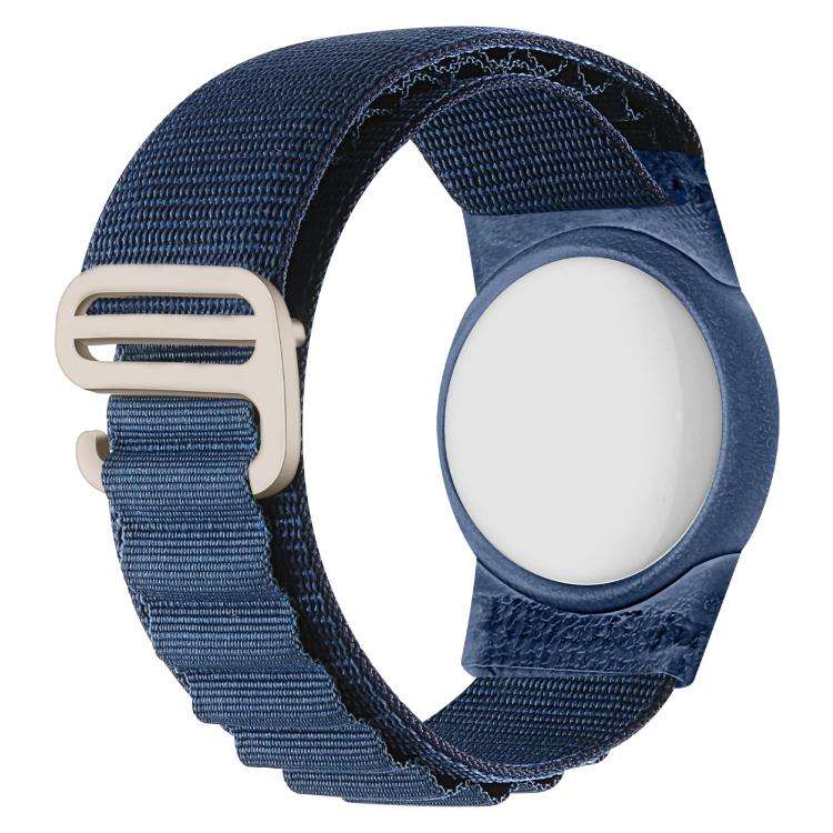 xDfind Silver Buckle Loop Nylon Band Style Anti-lost Tracker Protective Cover, For AirTag 2nd Gen...