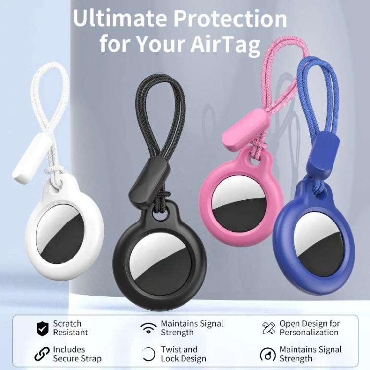 xDfind Lanyard PC Protective Cover, For AirTag 2nd Gen / AirTag 1st Gen