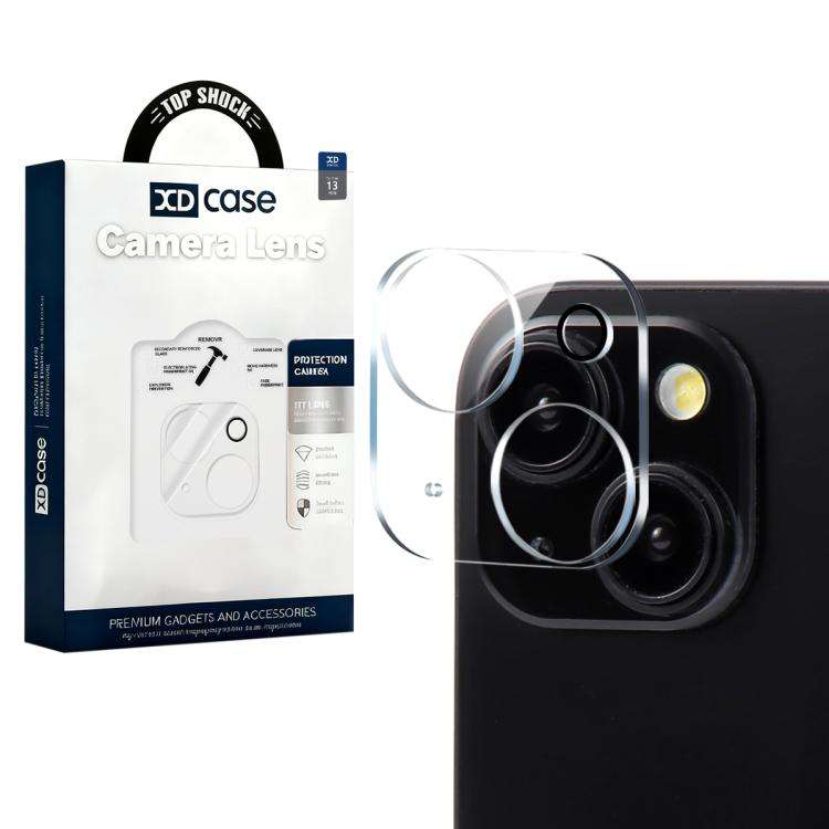 XDcase Transparent Integrated Tempered Glass Camera Film, For iPhone 17 Pro Max, For iPhone 17 Pr...