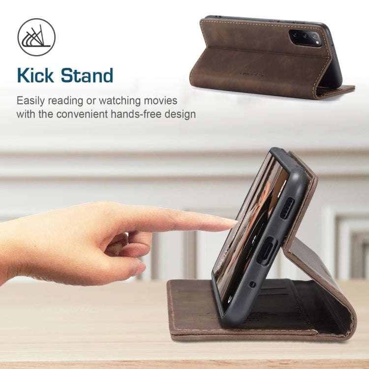 CaseMe 013 Multifunctional Horizontal Flip Leather Case with Holder & Card Slot & Wallet, For Sam...