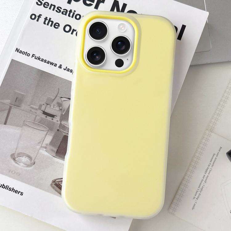 Jelly Color Matte Feel PC Hybrid TPU Phone Case, For iPhone 16 Pro Max, For iPhone 16 Pro, For iP...