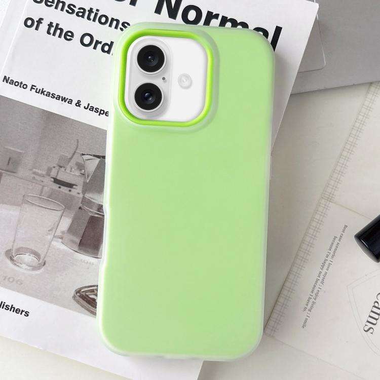Jelly Color Matte Feel PC Hybrid TPU Phone Case, For iPhone 16 Pro Max, For iPhone 16 Pro, For iP...