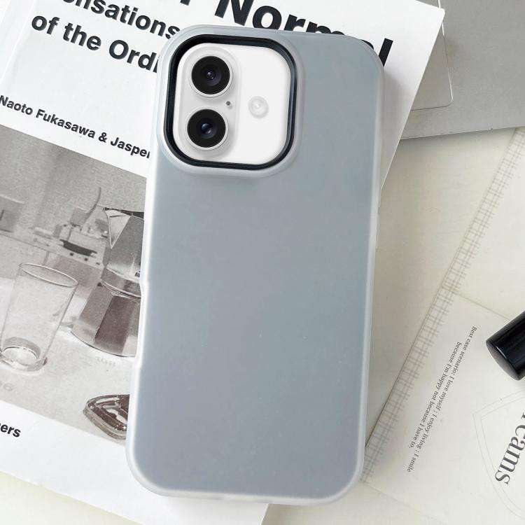 Jelly Color Matte Feel PC Hybrid TPU Phone Case, For iPhone 16 Pro Max, For iPhone 16 Pro, For iP...