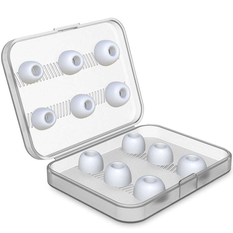 6 Pairs Wireless Earphone Replaceable Silicone Ear Cap Earplugs for AirPods Pro, with Storage Box...