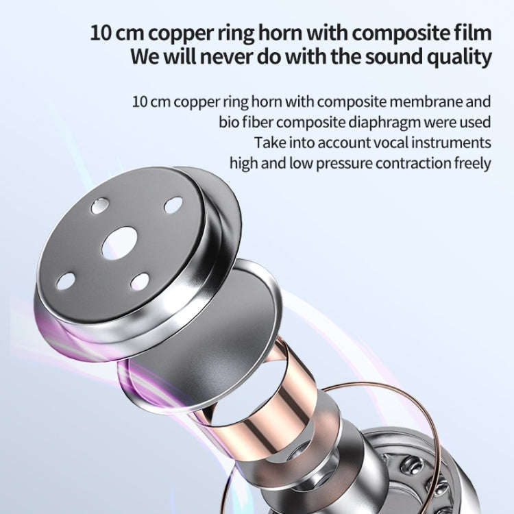 M60 8D Surround Sound Wireless Neck-mounted 5.1 Bluetooth Earphone Support TF Card MP3 Mode