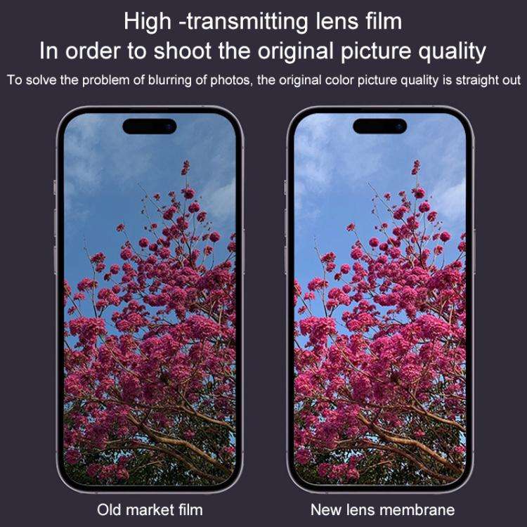 Silk Printed Large Arc Tempered Glass Back Camera Film, For iPhone 17 Pro Max, For iPhone 17 Pro,...