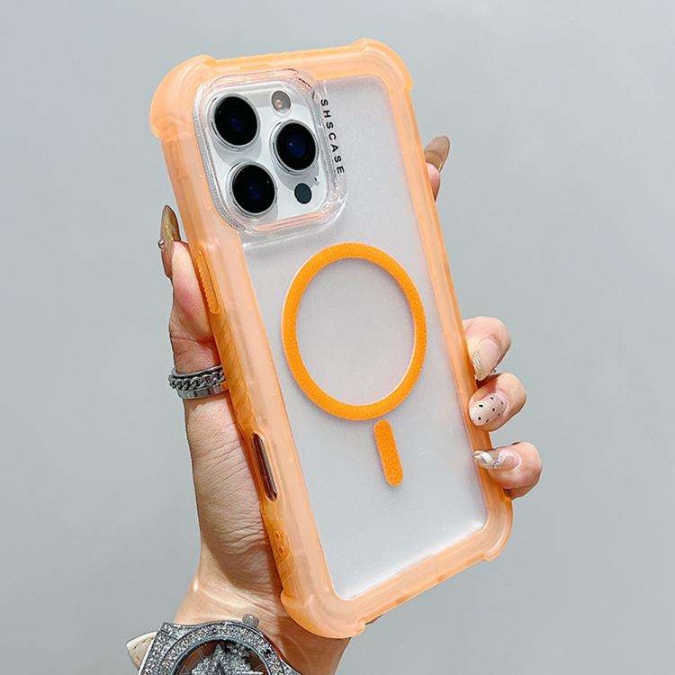 Transparent Matte TPU Hybrid PC 3-in-1 MagSafe Phone Case, For iPhone 17 Pro Max, For iPhone 17 P...