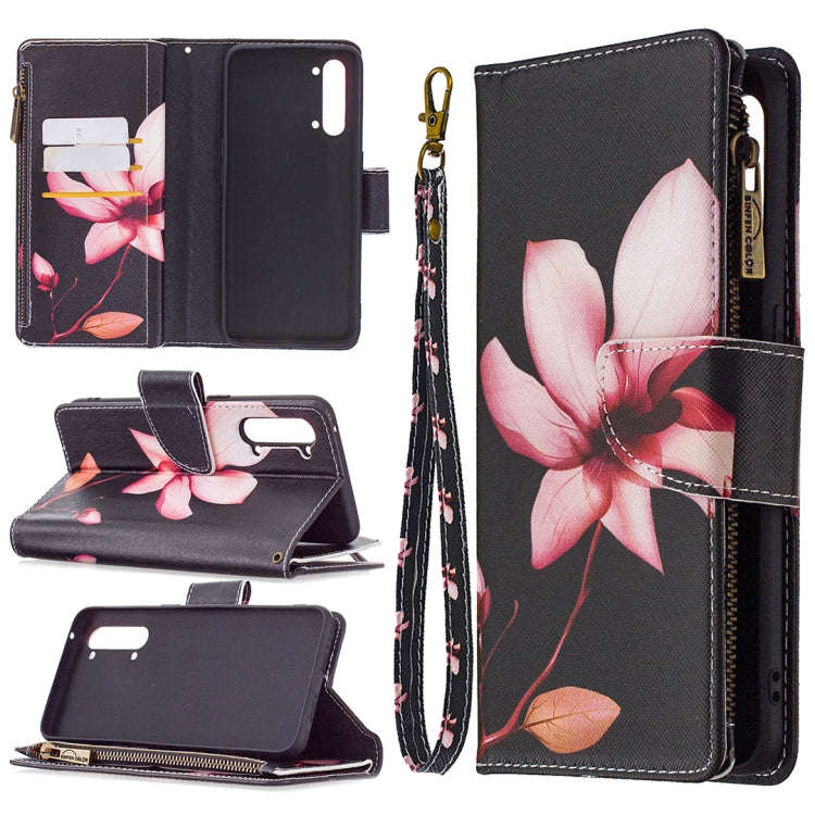 Colored Drawing Pattern Zipper Horizontal Flip Leather Case with Holder & Card Slots & Wallet, Fo...