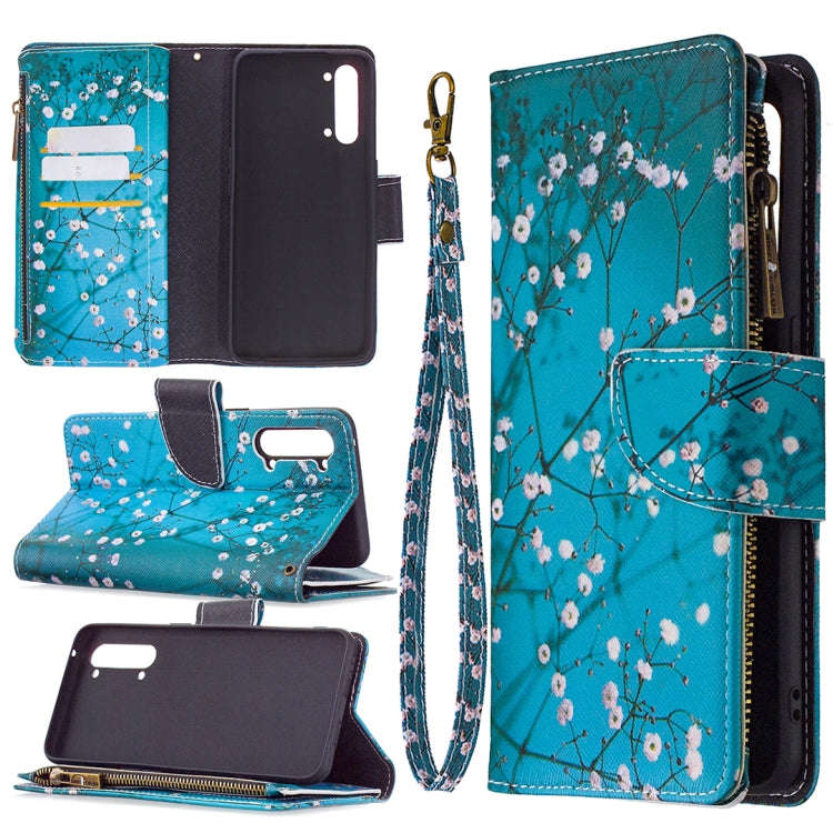 Colored Drawing Pattern Zipper Horizontal Flip Leather Case with Holder & Card Slots & Wallet, Fo...
