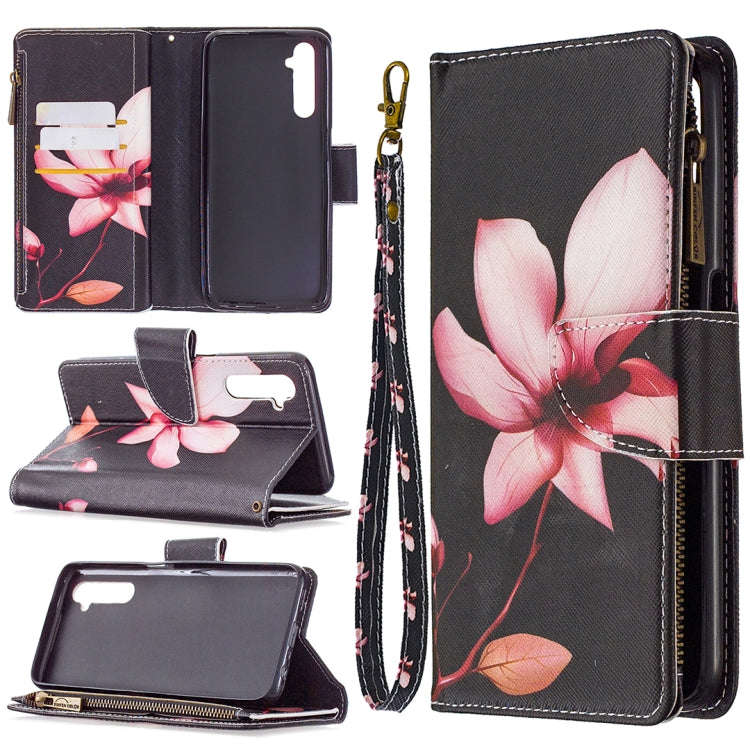Colored Drawing Pattern Zipper Horizontal Flip Leather Case with Holder & Card Slots & Wallet, Fo...