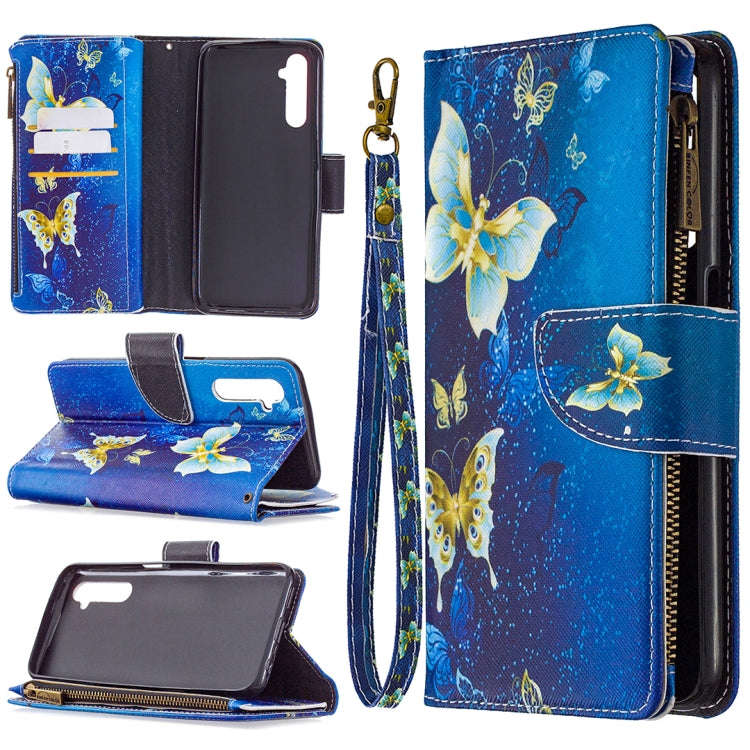 Colored Drawing Pattern Zipper Horizontal Flip Leather Case with Holder & Card Slots & Wallet, Fo...