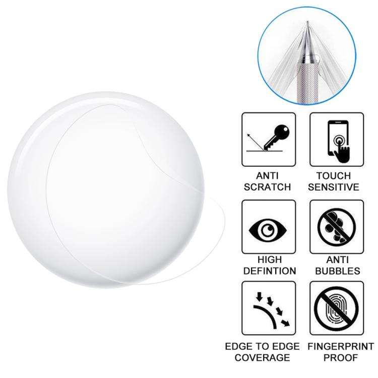 5pcs xDfind Soft Hydrogel Film Full Cover Protector, For AirTag 2nd Gen / AirTag 1st Gen Back, Fo...