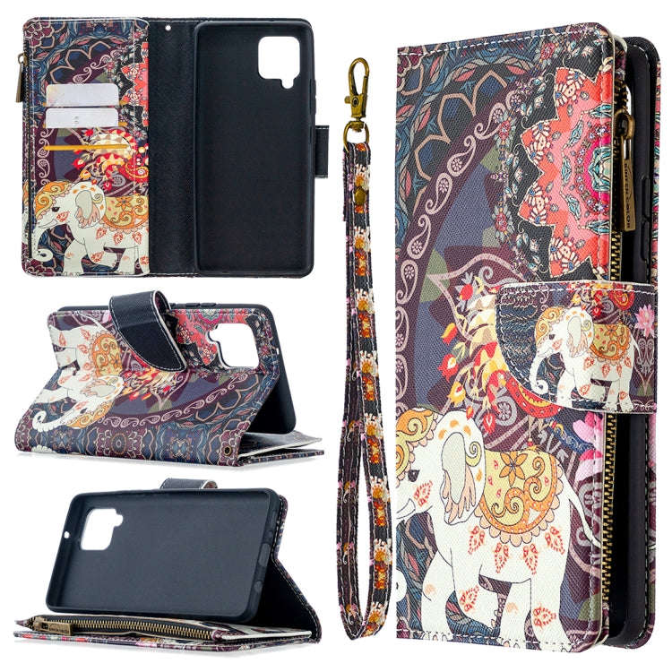 Colored Drawing Pattern Zipper Horizontal Flip Leather Case with Holder & Card Slots & Wallet, Fo...