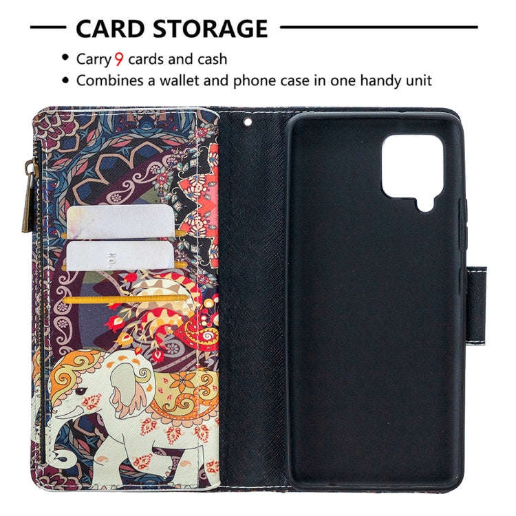 Colored Drawing Pattern Zipper Horizontal Flip Leather Case with Holder & Card Slots & Wallet, Fo...