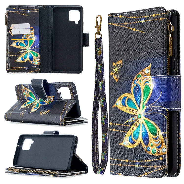Colored Drawing Pattern Zipper Horizontal Flip Leather Case with Holder & Card Slots & Wallet, Fo...