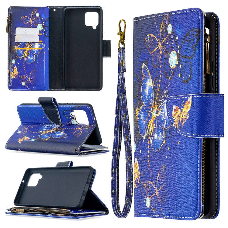 Colored Drawing Pattern Zipper Horizontal Flip Leather Case with Holder & Card Slots & Wallet, Fo...