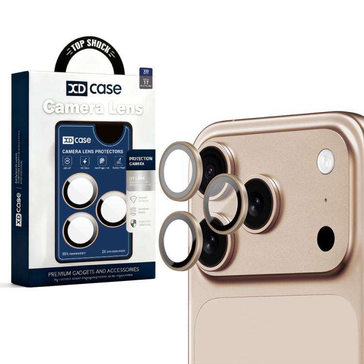 XDcase AF + AR Hawkeye Camera Lens Protector with Alignment Tool, For iPhone 17 Pro Max, For iPho...